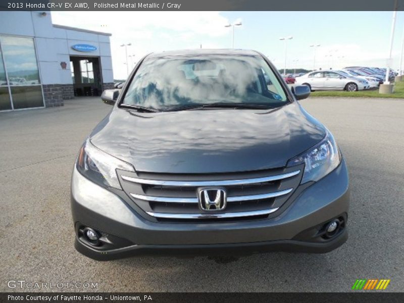 Polished Metal Metallic / Gray 2013 Honda CR-V EX AWD