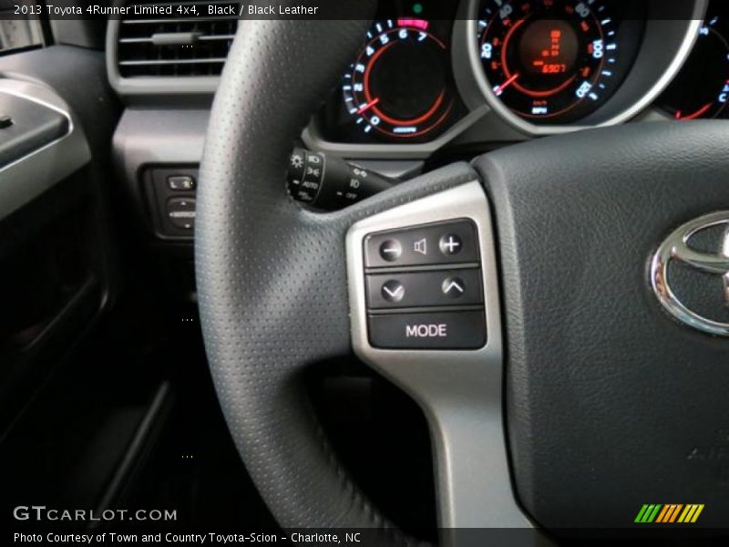 Black / Black Leather 2013 Toyota 4Runner Limited 4x4