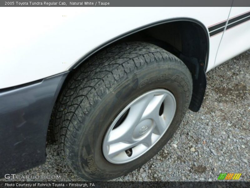 Natural White / Taupe 2005 Toyota Tundra Regular Cab