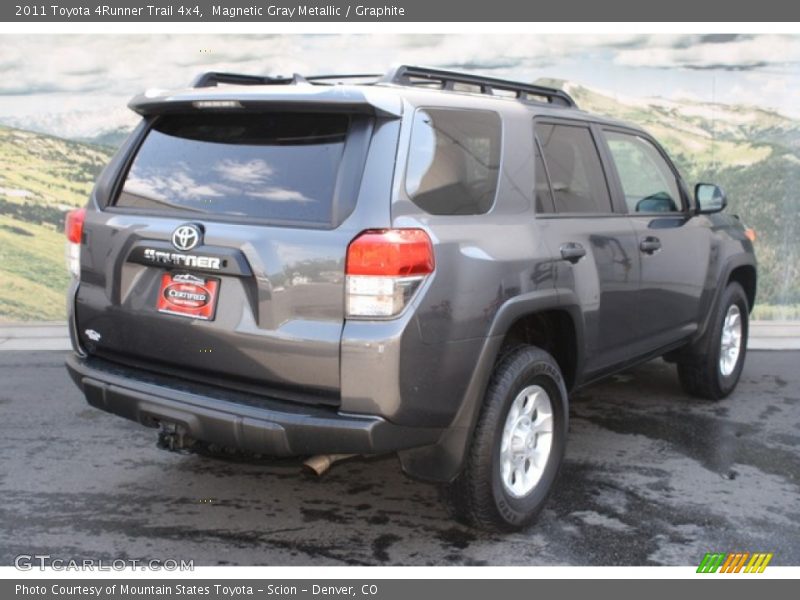 Magnetic Gray Metallic / Graphite 2011 Toyota 4Runner Trail 4x4