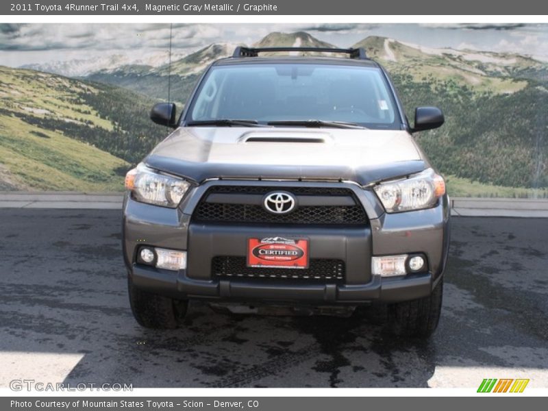 Magnetic Gray Metallic / Graphite 2011 Toyota 4Runner Trail 4x4
