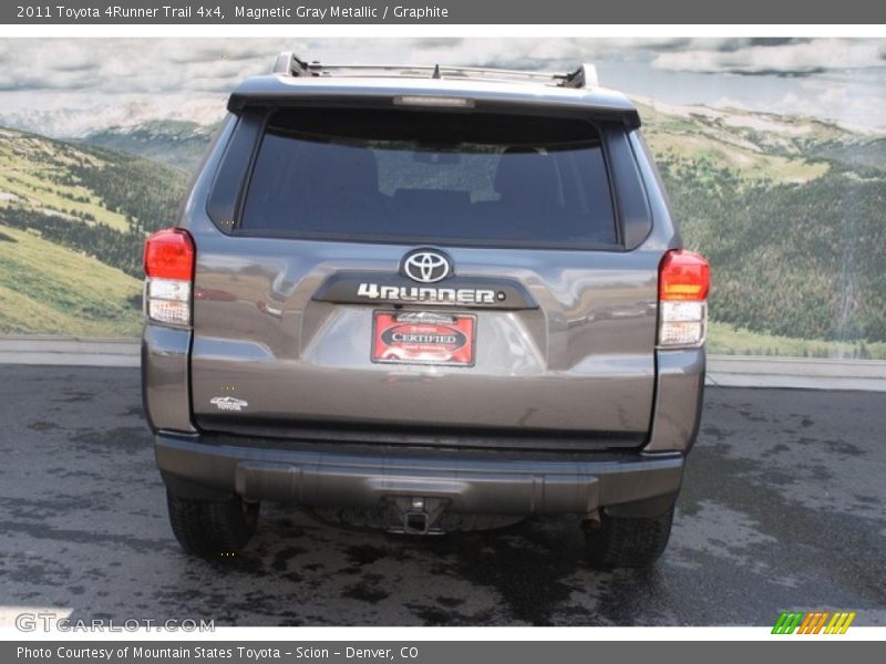 Magnetic Gray Metallic / Graphite 2011 Toyota 4Runner Trail 4x4