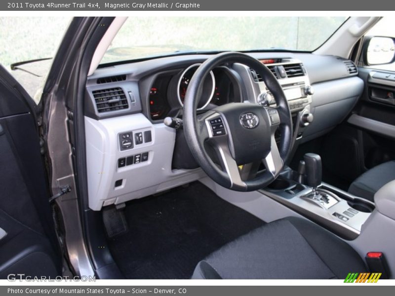 Magnetic Gray Metallic / Graphite 2011 Toyota 4Runner Trail 4x4