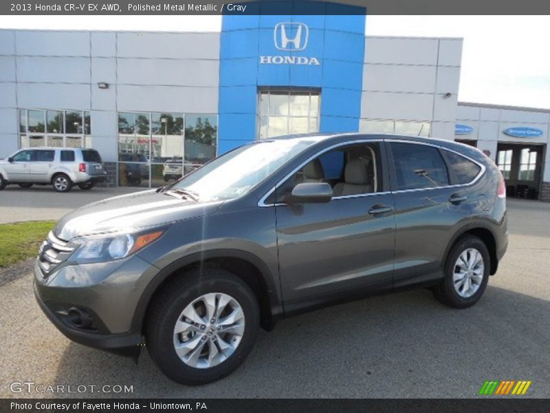 Polished Metal Metallic / Gray 2013 Honda CR-V EX AWD