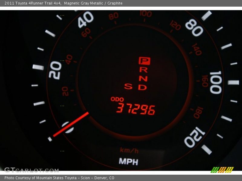 Magnetic Gray Metallic / Graphite 2011 Toyota 4Runner Trail 4x4