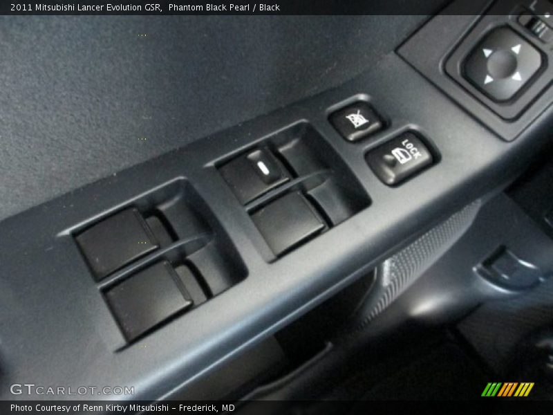 Phantom Black Pearl / Black 2011 Mitsubishi Lancer Evolution GSR