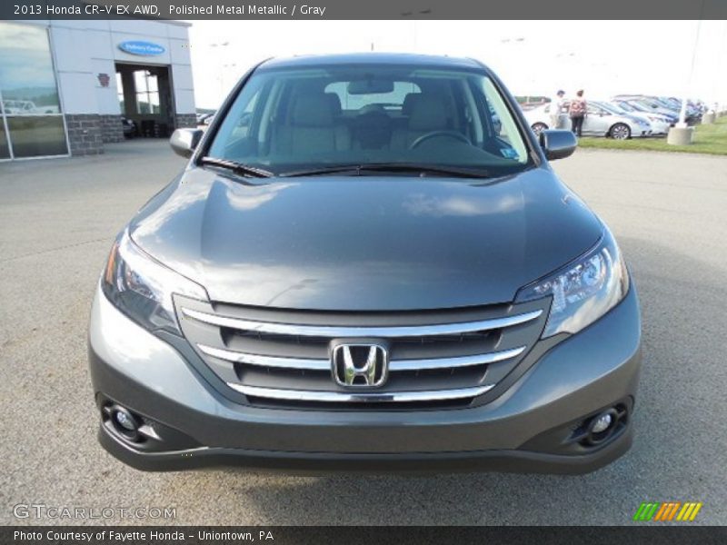 Polished Metal Metallic / Gray 2013 Honda CR-V EX AWD