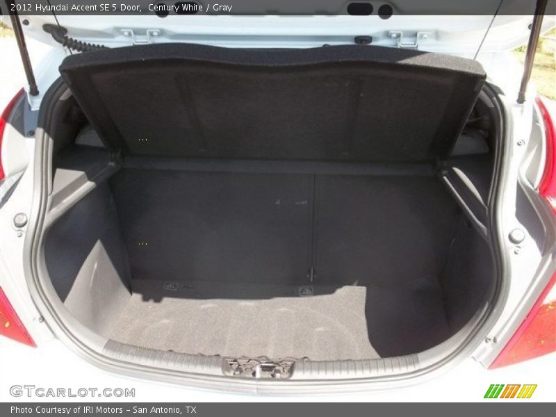 Century White / Gray 2012 Hyundai Accent SE 5 Door