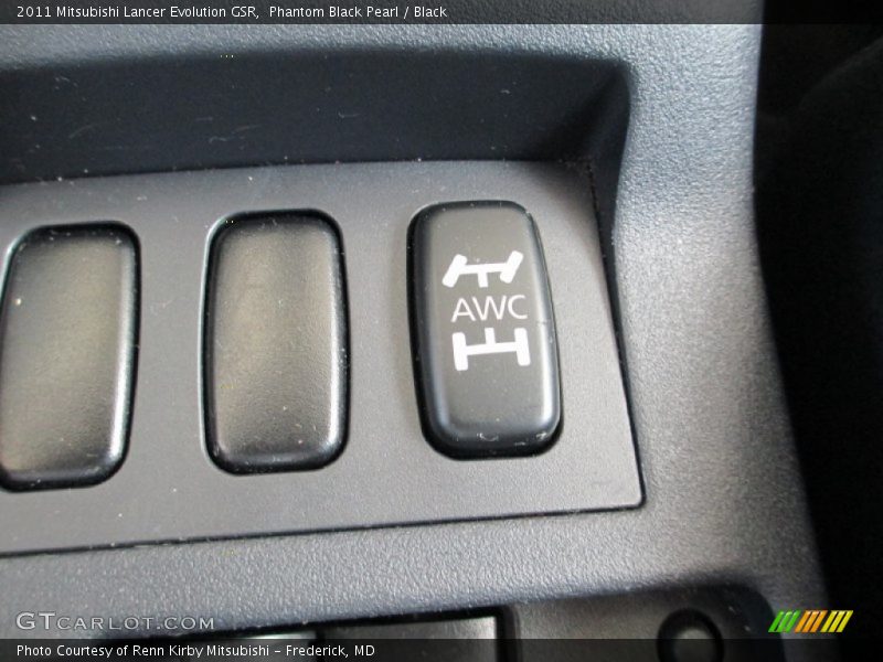 Phantom Black Pearl / Black 2011 Mitsubishi Lancer Evolution GSR