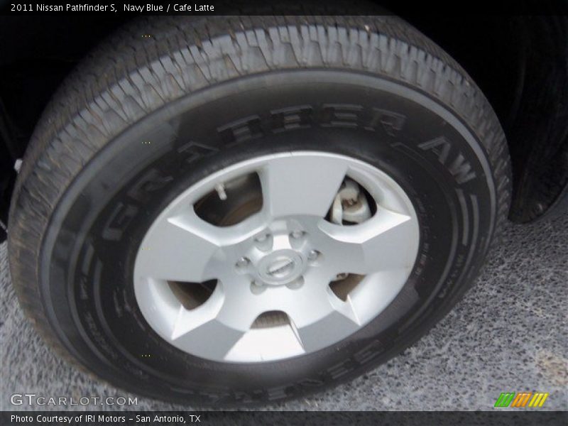 Navy Blue / Cafe Latte 2011 Nissan Pathfinder S