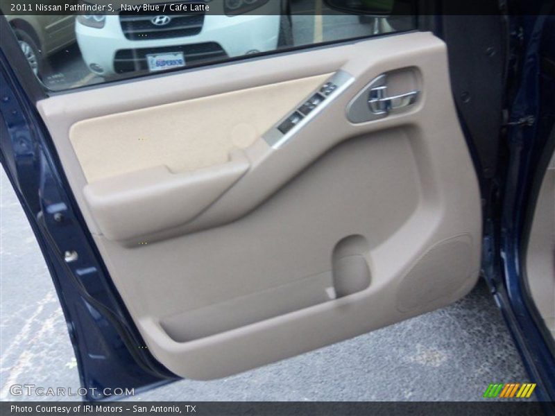 Navy Blue / Cafe Latte 2011 Nissan Pathfinder S