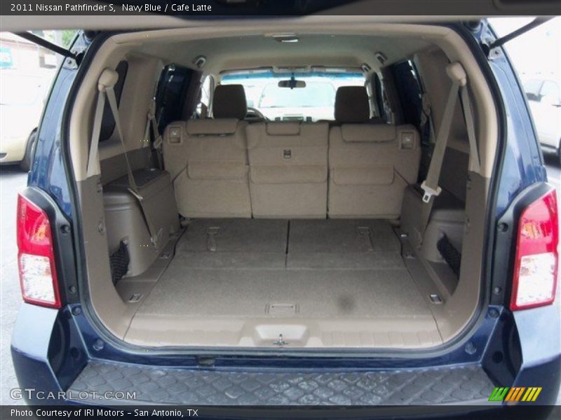 Navy Blue / Cafe Latte 2011 Nissan Pathfinder S
