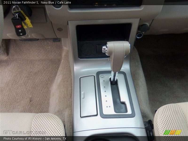 Navy Blue / Cafe Latte 2011 Nissan Pathfinder S