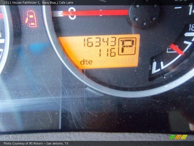 Navy Blue / Cafe Latte 2011 Nissan Pathfinder S