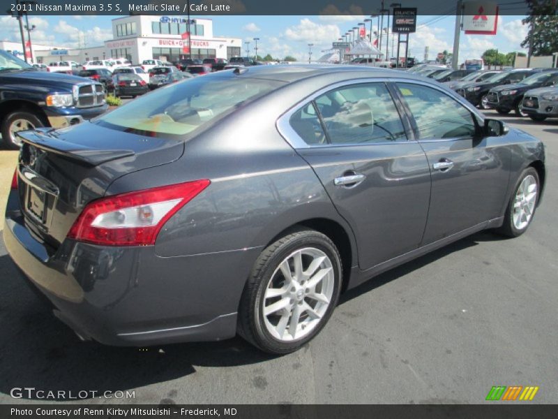 Metallic Slate / Cafe Latte 2011 Nissan Maxima 3.5 S