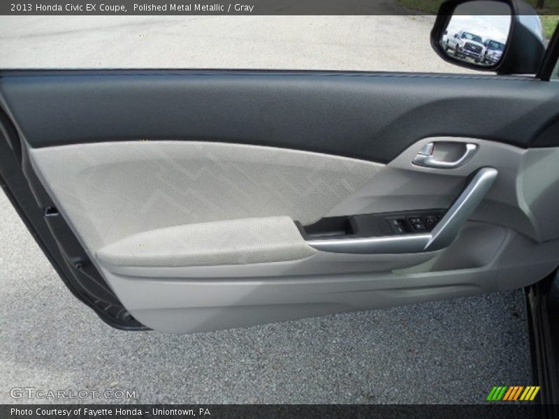 Polished Metal Metallic / Gray 2013 Honda Civic EX Coupe