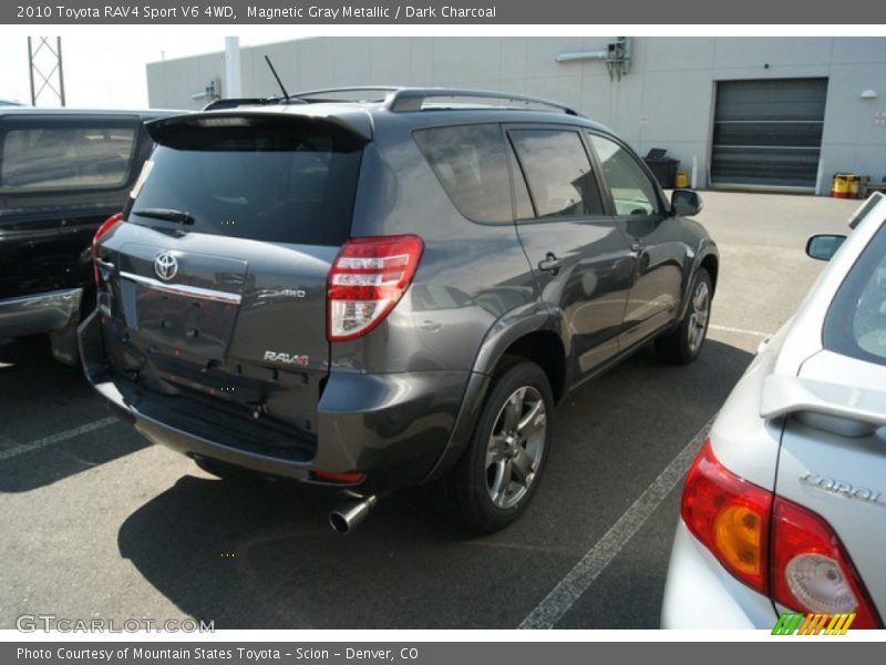 Magnetic Gray Metallic / Dark Charcoal 2010 Toyota RAV4 Sport V6 4WD