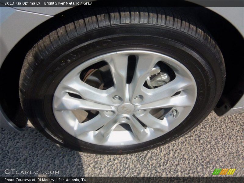 Bright Silver Metallic / Gray 2013 Kia Optima LX
