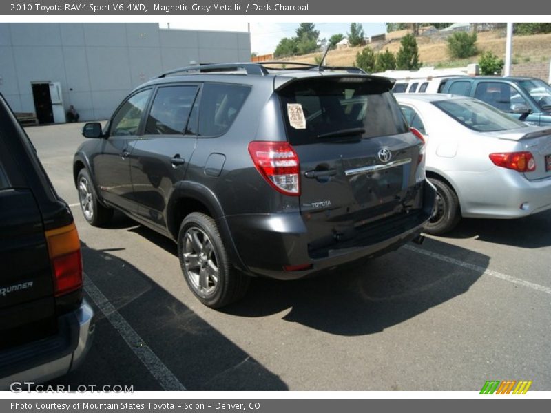 Magnetic Gray Metallic / Dark Charcoal 2010 Toyota RAV4 Sport V6 4WD
