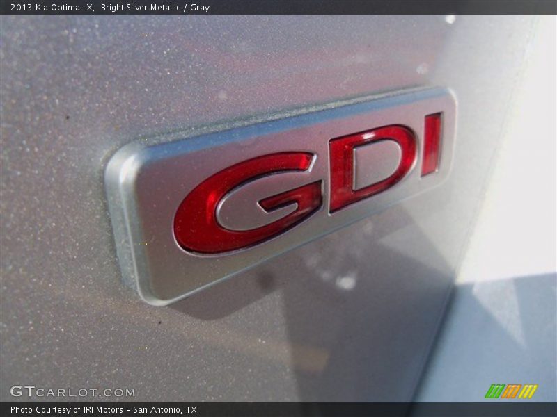 Bright Silver Metallic / Gray 2013 Kia Optima LX