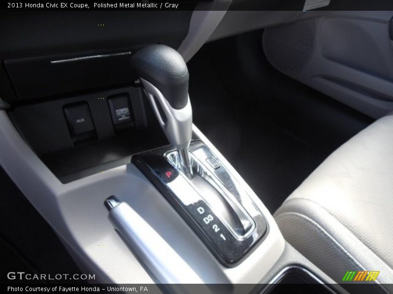 Polished Metal Metallic / Gray 2013 Honda Civic EX Coupe