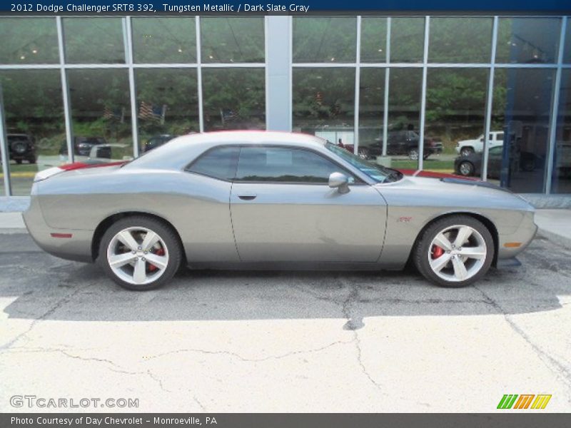Tungsten Metallic / Dark Slate Gray 2012 Dodge Challenger SRT8 392