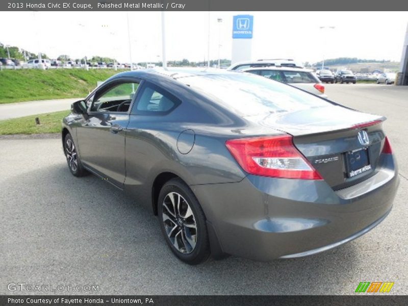 Polished Metal Metallic / Gray 2013 Honda Civic EX Coupe