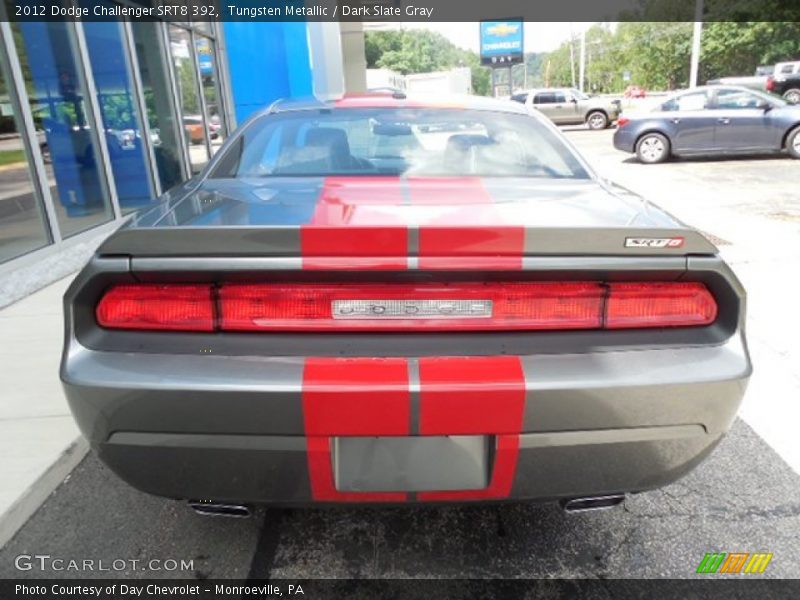 Tungsten Metallic / Dark Slate Gray 2012 Dodge Challenger SRT8 392