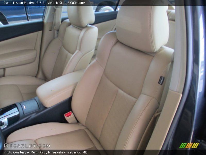 Metallic Slate / Cafe Latte 2011 Nissan Maxima 3.5 S