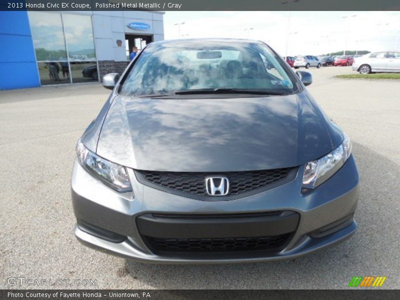 Polished Metal Metallic / Gray 2013 Honda Civic EX Coupe
