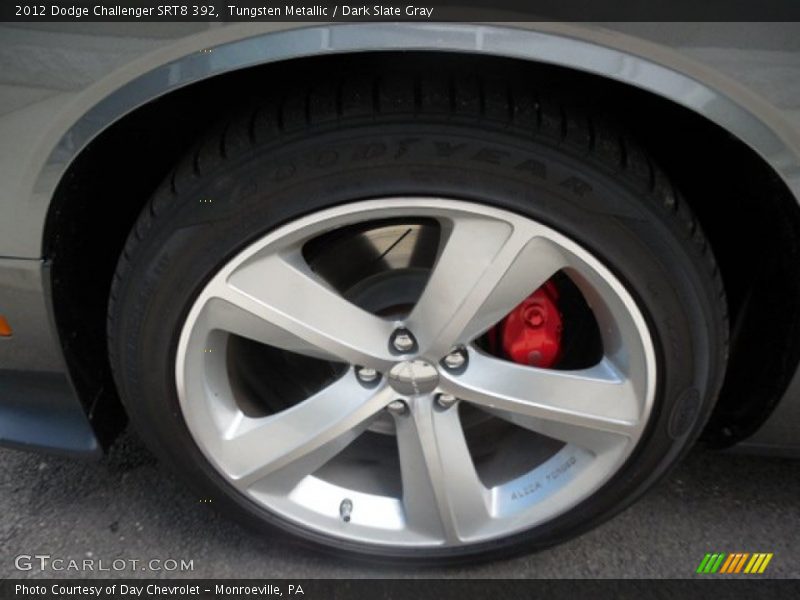 Tungsten Metallic / Dark Slate Gray 2012 Dodge Challenger SRT8 392