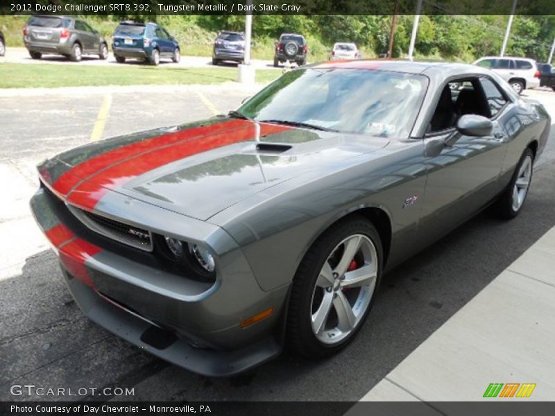 Tungsten Metallic / Dark Slate Gray 2012 Dodge Challenger SRT8 392