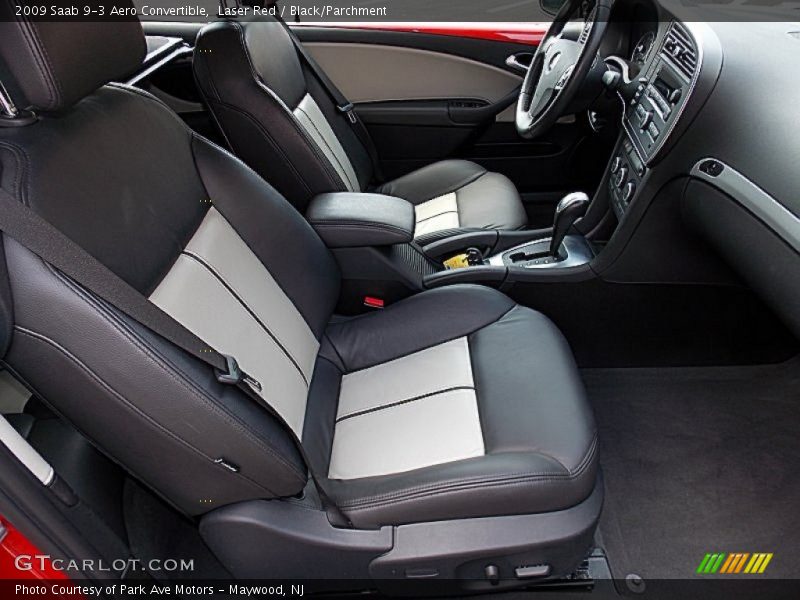 Laser Red / Black/Parchment 2009 Saab 9-3 Aero Convertible