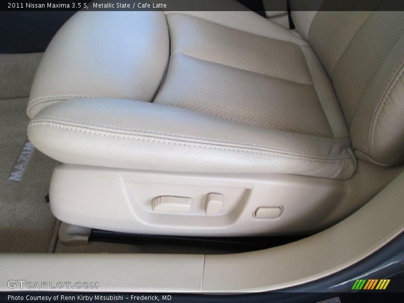 Metallic Slate / Cafe Latte 2011 Nissan Maxima 3.5 S