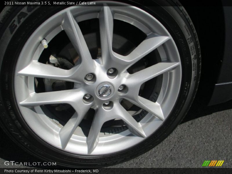 Metallic Slate / Cafe Latte 2011 Nissan Maxima 3.5 S