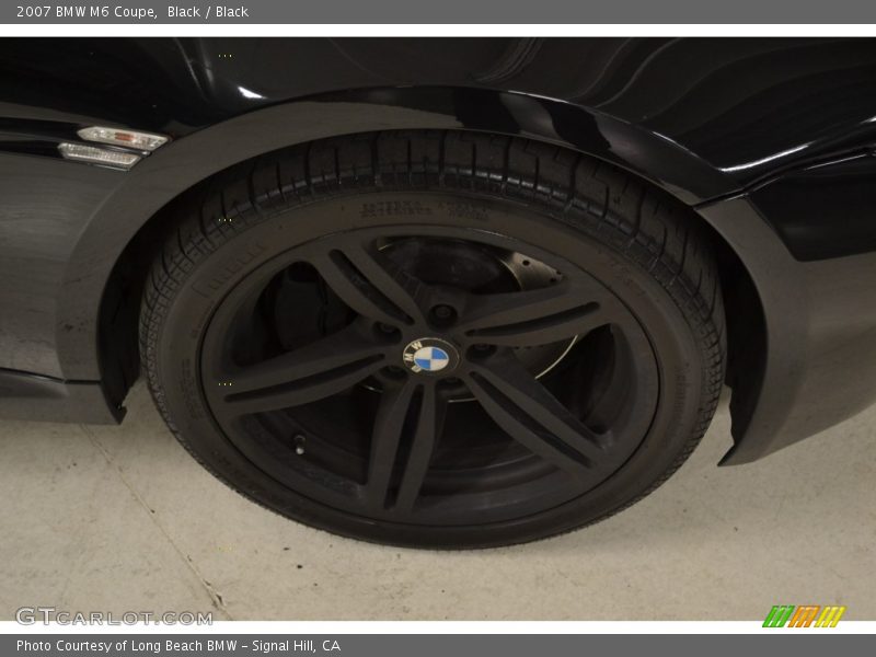 Black / Black 2007 BMW M6 Coupe