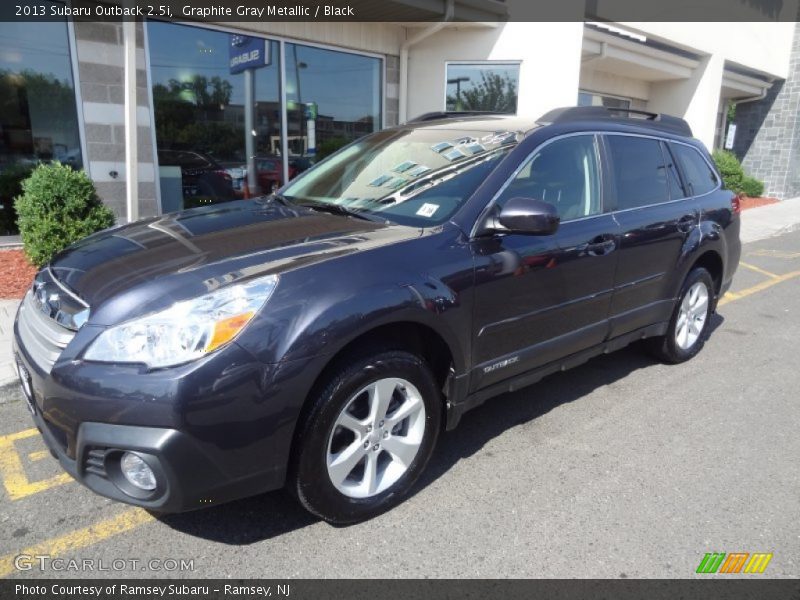 Graphite Gray Metallic / Black 2013 Subaru Outback 2.5i