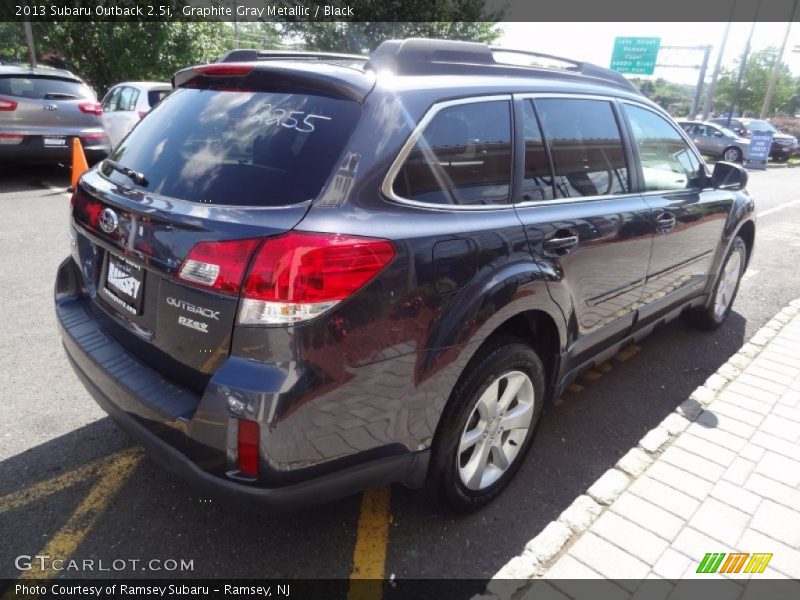 Graphite Gray Metallic / Black 2013 Subaru Outback 2.5i