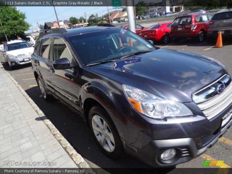 Graphite Gray Metallic / Black 2013 Subaru Outback 2.5i