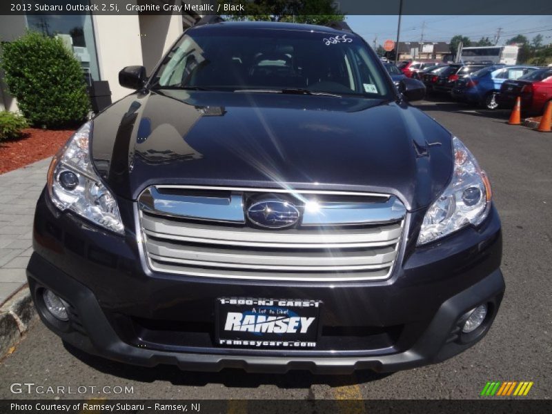 Graphite Gray Metallic / Black 2013 Subaru Outback 2.5i