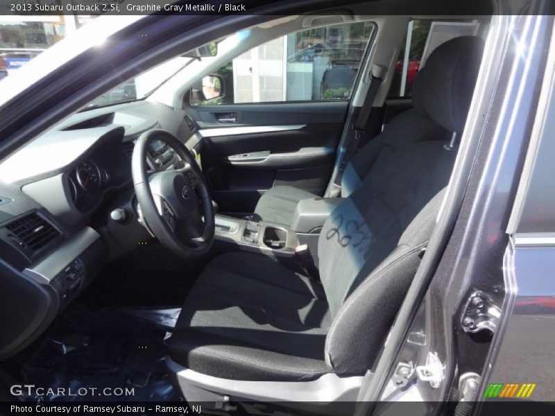 Graphite Gray Metallic / Black 2013 Subaru Outback 2.5i