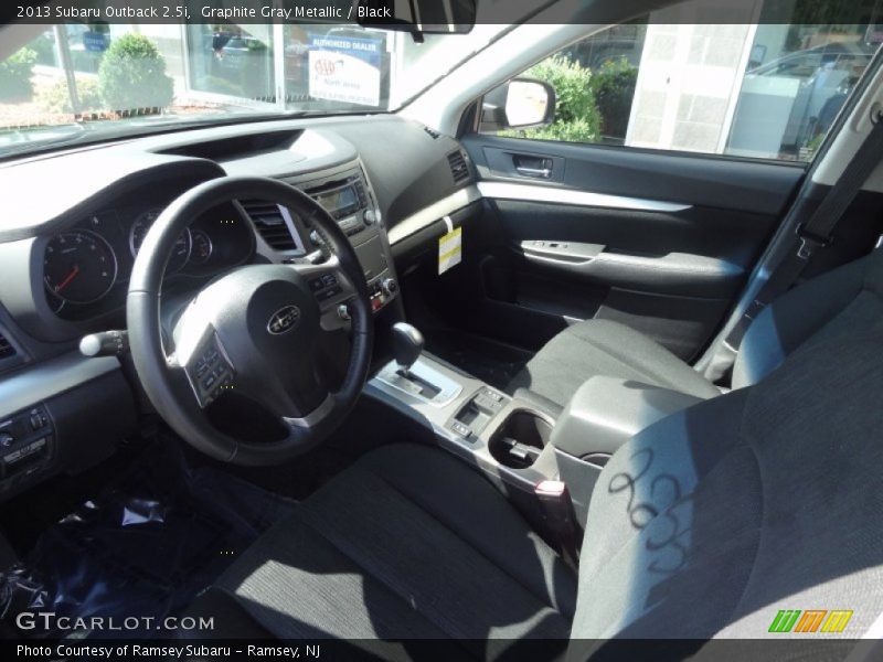 Graphite Gray Metallic / Black 2013 Subaru Outback 2.5i