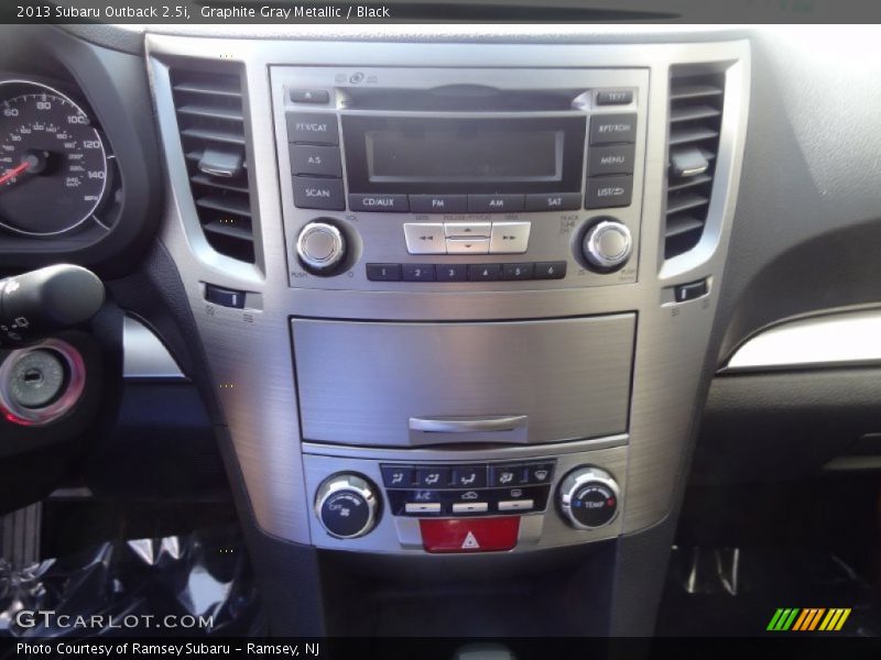 Graphite Gray Metallic / Black 2013 Subaru Outback 2.5i