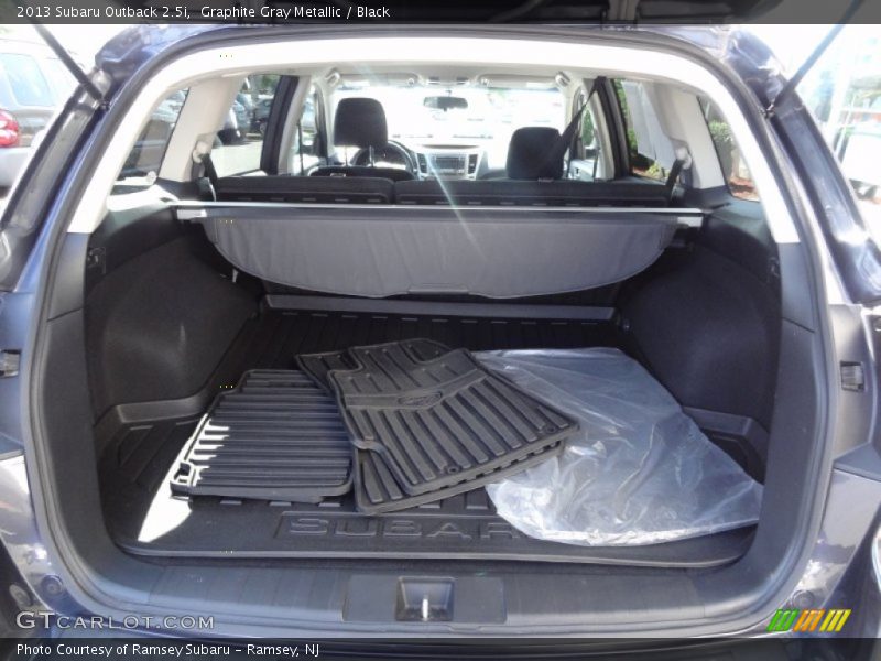 Graphite Gray Metallic / Black 2013 Subaru Outback 2.5i