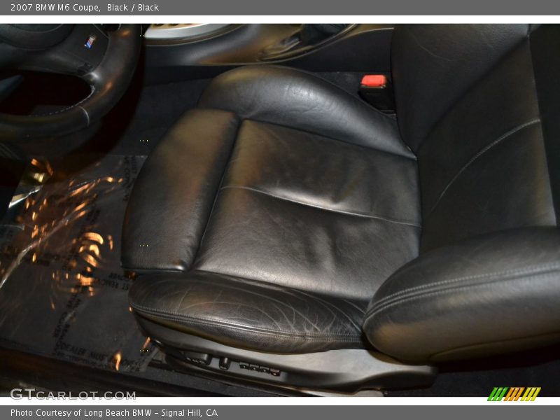 Black / Black 2007 BMW M6 Coupe