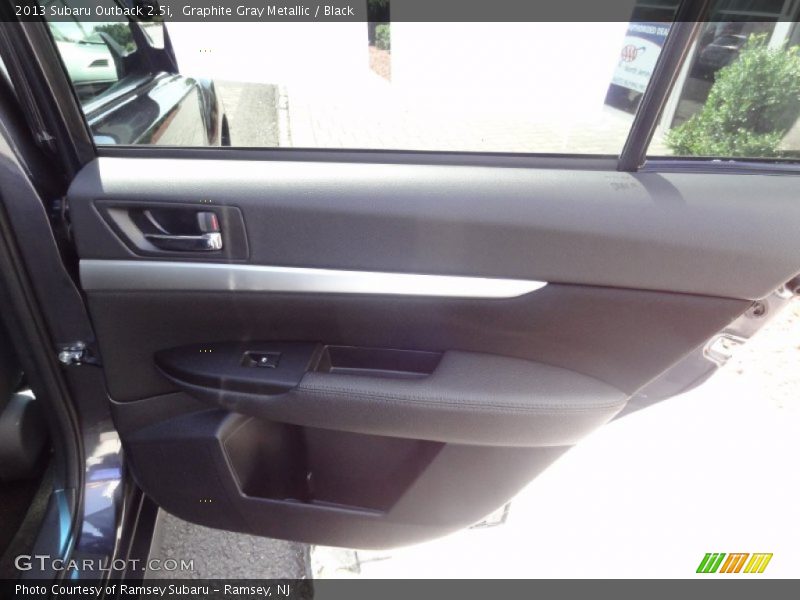 Graphite Gray Metallic / Black 2013 Subaru Outback 2.5i