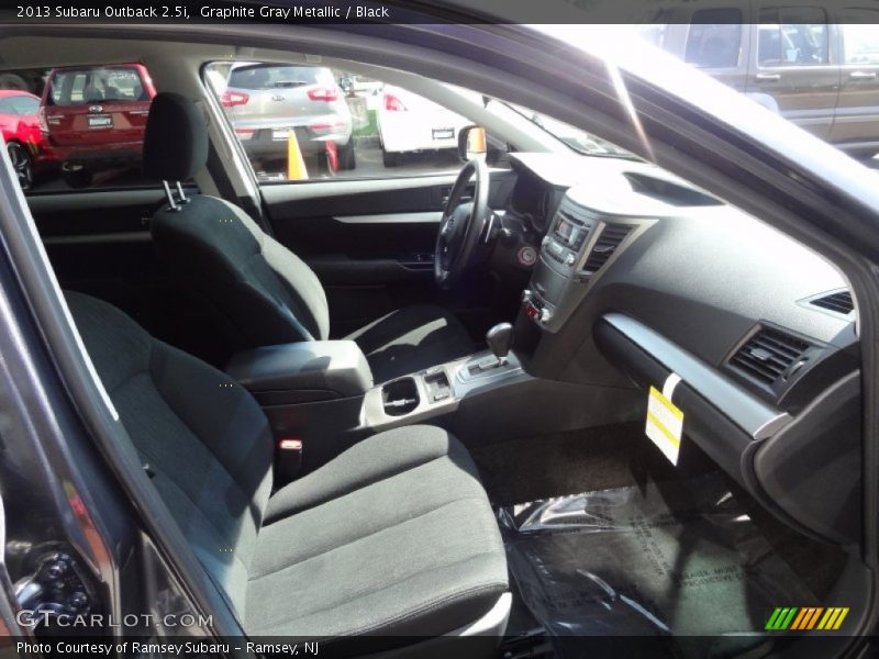 Graphite Gray Metallic / Black 2013 Subaru Outback 2.5i
