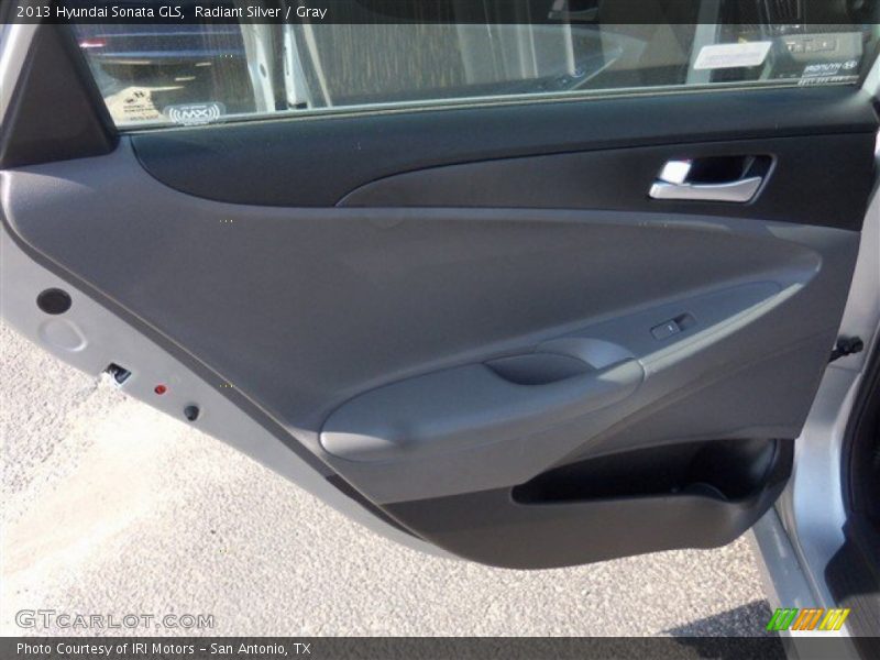 Radiant Silver / Gray 2013 Hyundai Sonata GLS