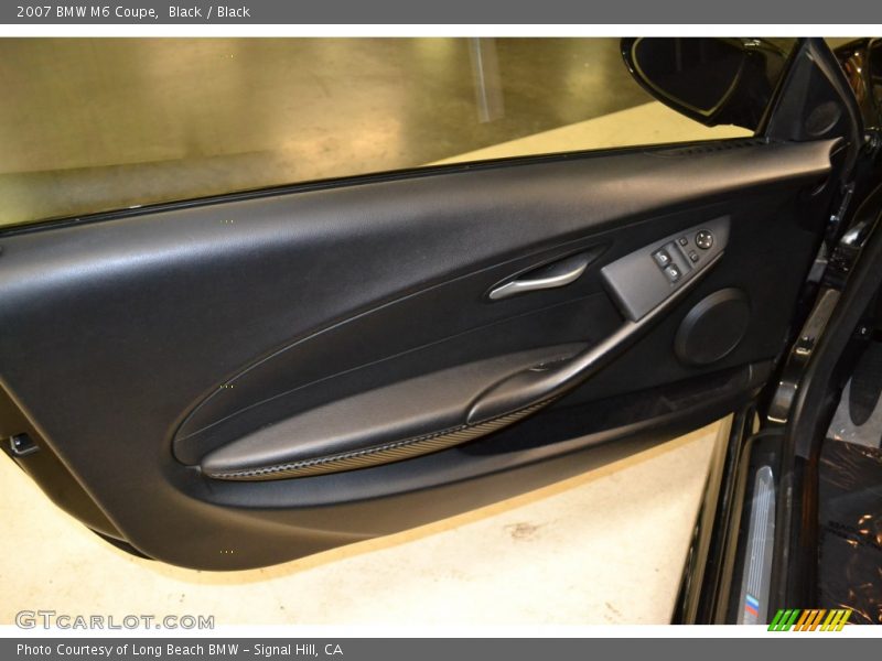 Black / Black 2007 BMW M6 Coupe