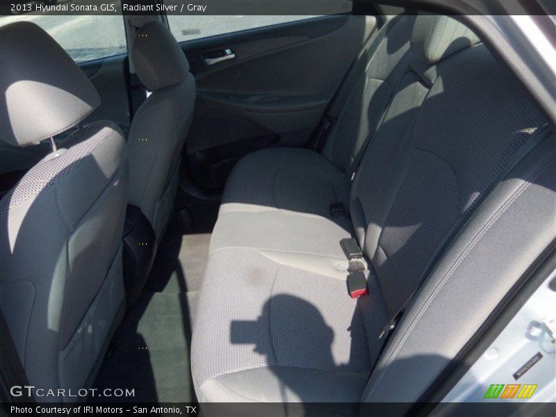 Radiant Silver / Gray 2013 Hyundai Sonata GLS
